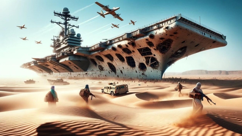 Хуситы за сутки повредили два грузовых судна в Аденском заливе